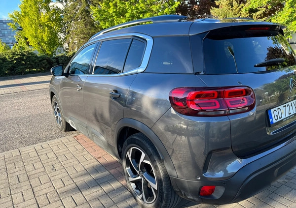 Citroen C5 Aircross cena 94000 przebieg: 47000, rok produkcji 2021 z Gdańsk małe 106